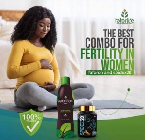 Faforon and spidex20 combo for Fertility  in women