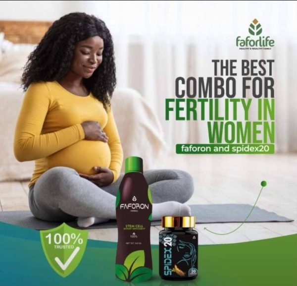 Faforon and spidex20 combo for Fertility in women