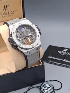 Hublot Leather wristwatch for men