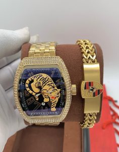Franck Muller Geneve Wristwatch with Bracelet