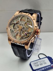 Hanboro Quality Leather Automatic wristwatch