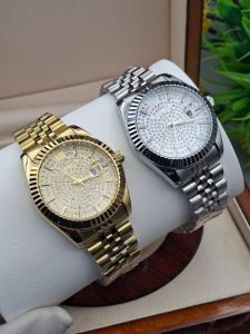Michael Kors 2 in1 chain wristwatch with medium face