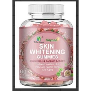 Daynee Skin Whitening Gummies Glutathione/ Collagen & Biotin - 60 Gummies