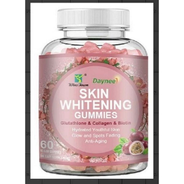 Daynee Skin Whitening Gummies Glutathione/ Collagen & Biotin - 60 Gummies